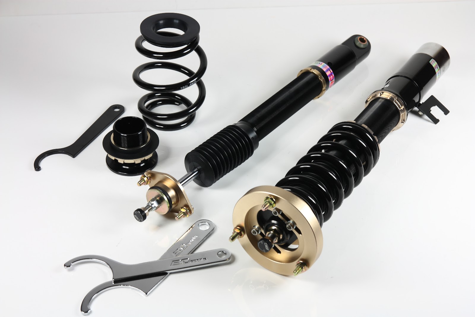 BC RACING BR RA COILOVER KIT FOR BMW 3 SERIES SEDAN (45MM, WELD) E30 1982–1991 - 5