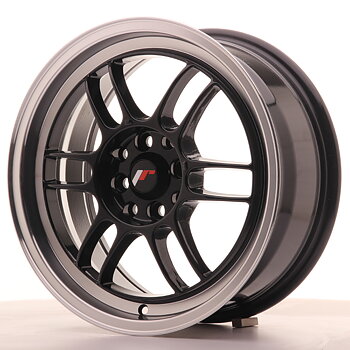 JAPAN RACING JR7 16X7 ET38 4X100/114 GLOSS BLACK