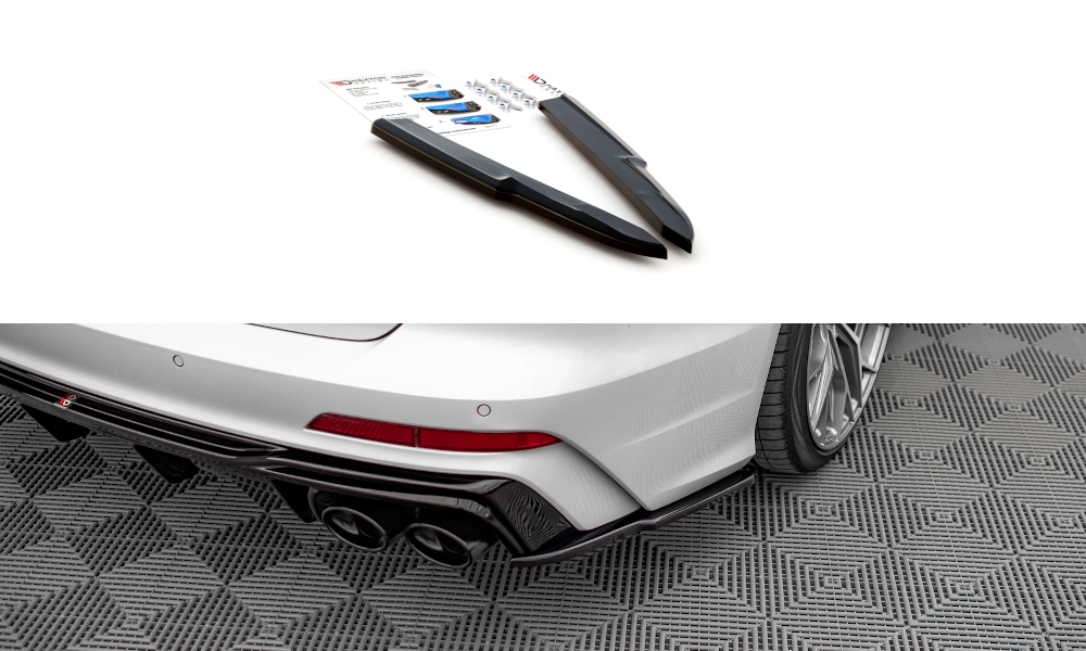Rear Side Splitters Audi S6 / A6 S-Line C8