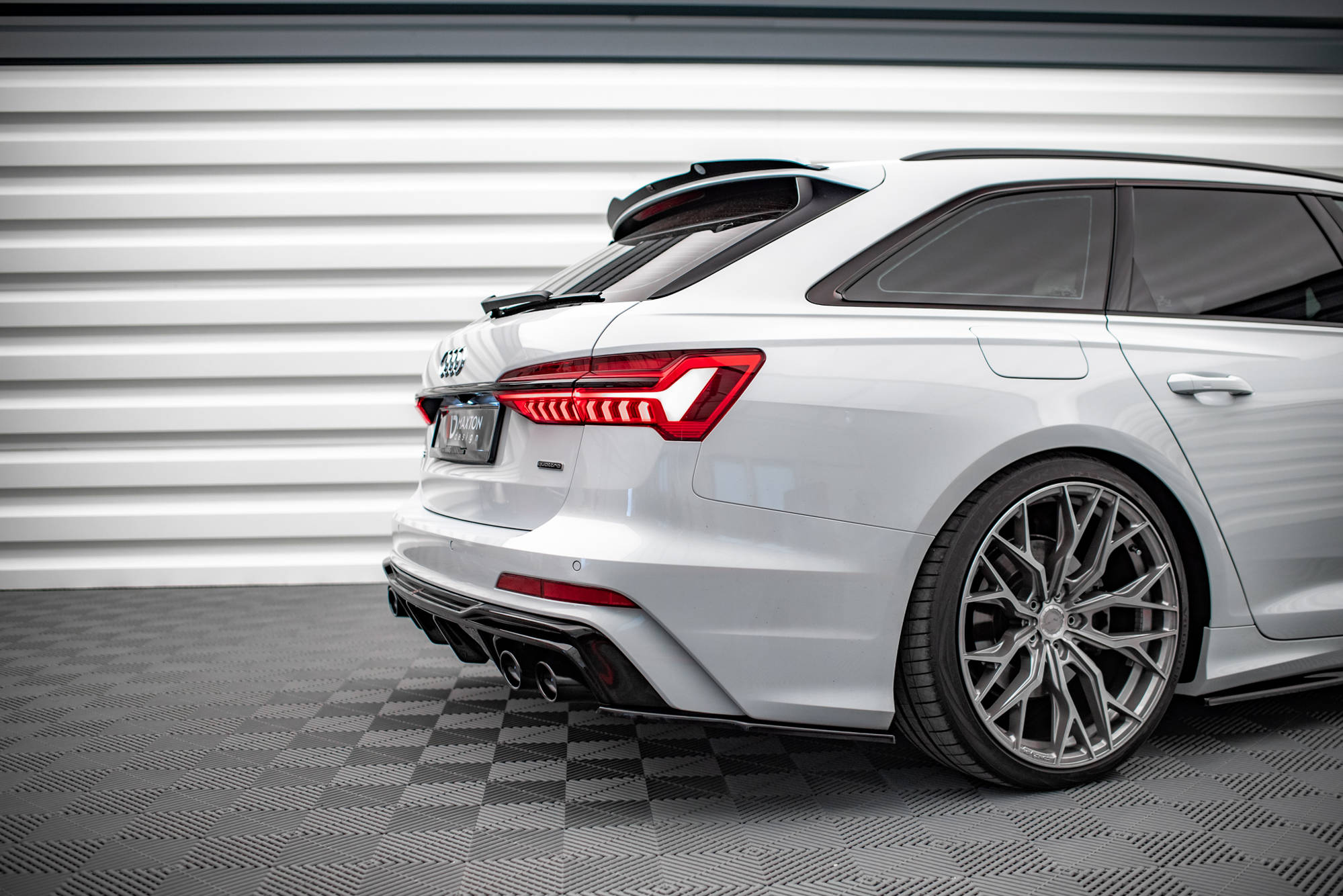 Rear Side Splitters Audi S6 / A6 S-Line C8 - 4