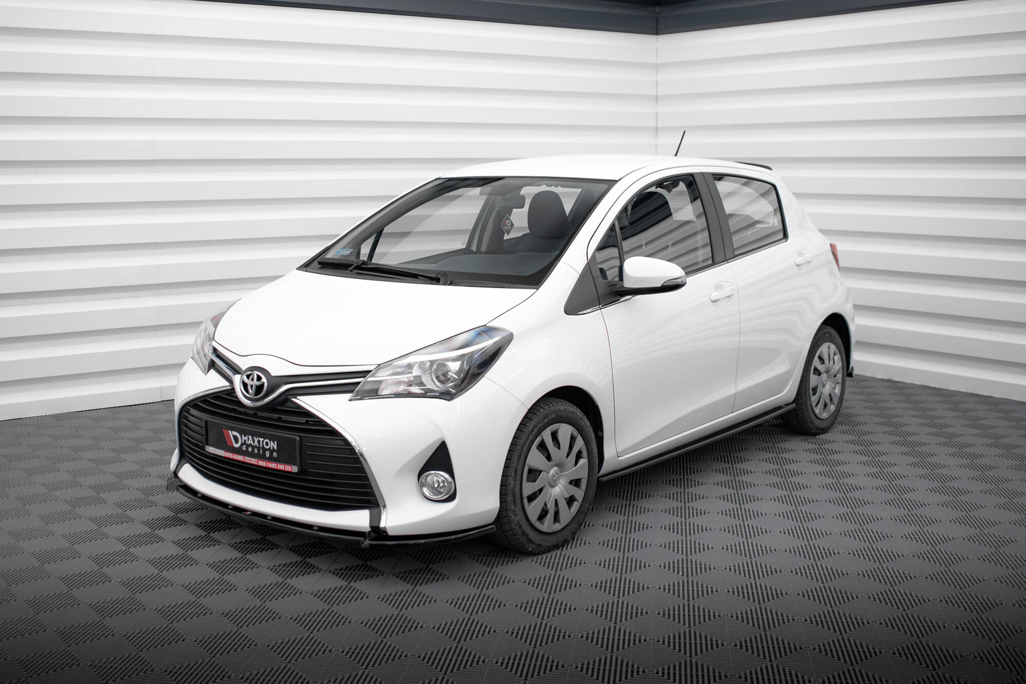 Front Splitter Toyota Yaris Mk3 Facelift - 3
