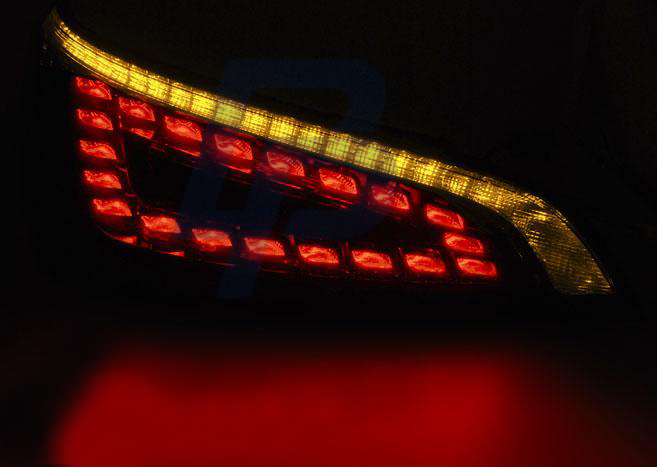 AUDI Q5 08-12 RÖKTONADE LED BAKLAMPOR - 4