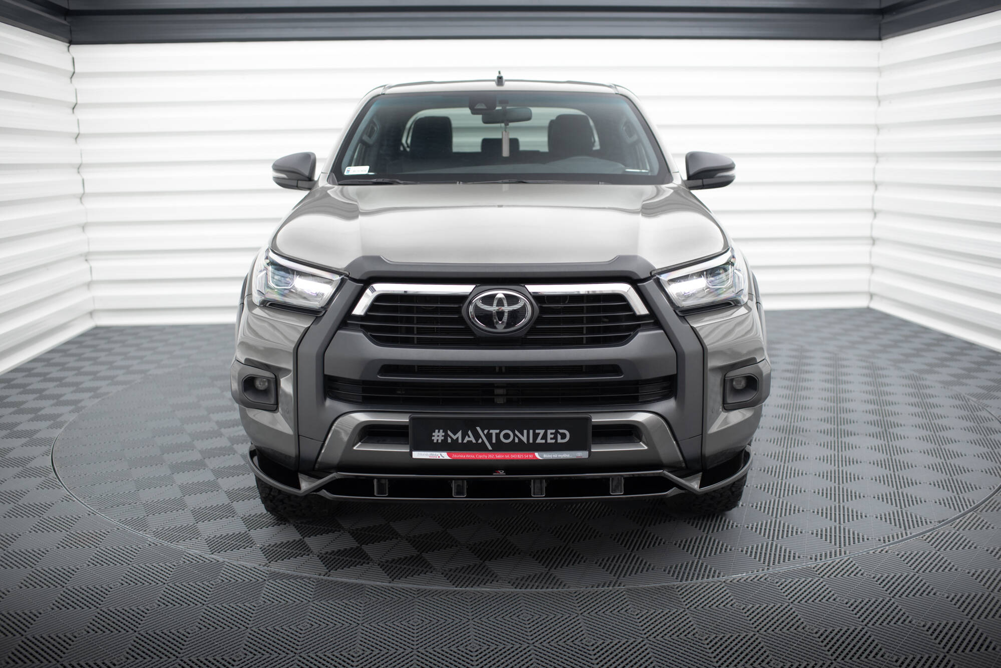 Front Splitter Toyota Hilux Invincible Mk8 Facelift - 2