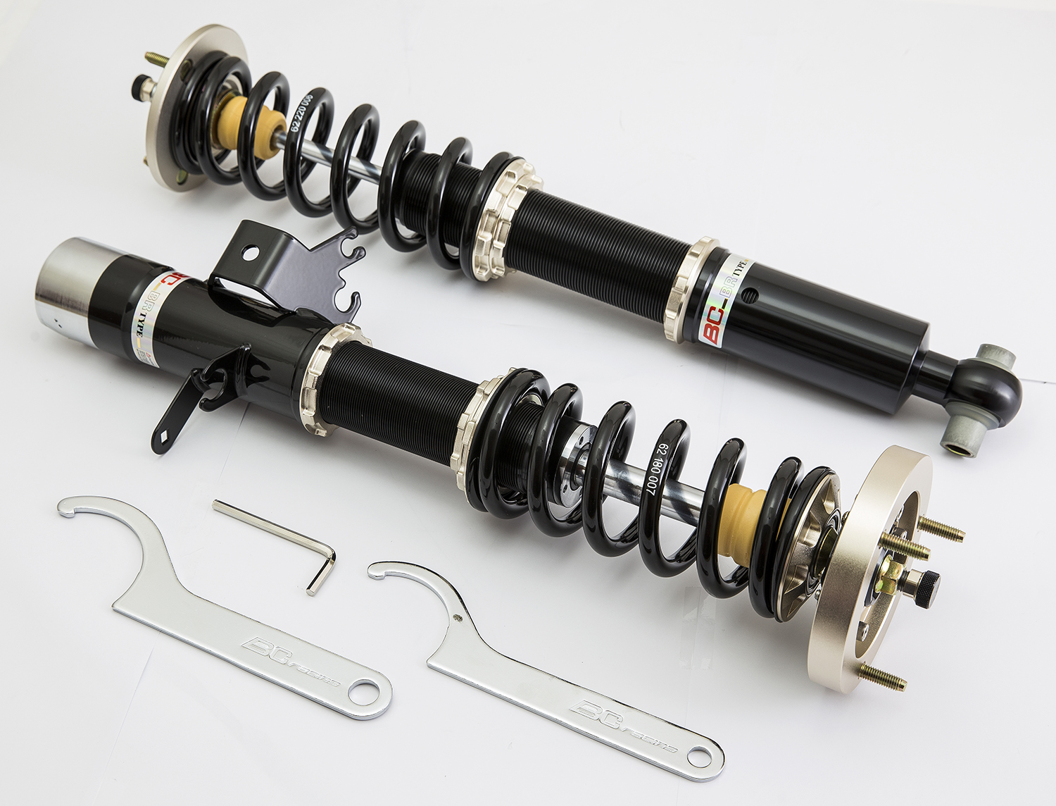 BC RACING BR RA COILOVER KIT FOR BMW 5 SERIES SEDAN + TOURING (55MM, WELD) E34 1989–1996 - 5