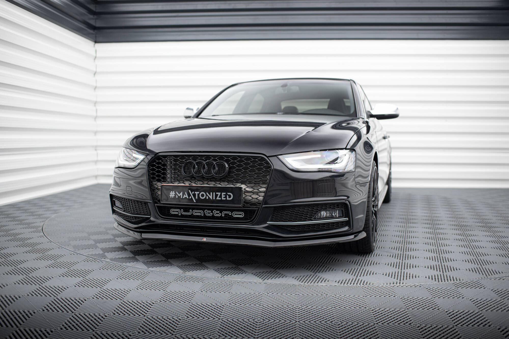 Front Splitter V.1 Audi S4 / A4 S-Line B8 FL - 4