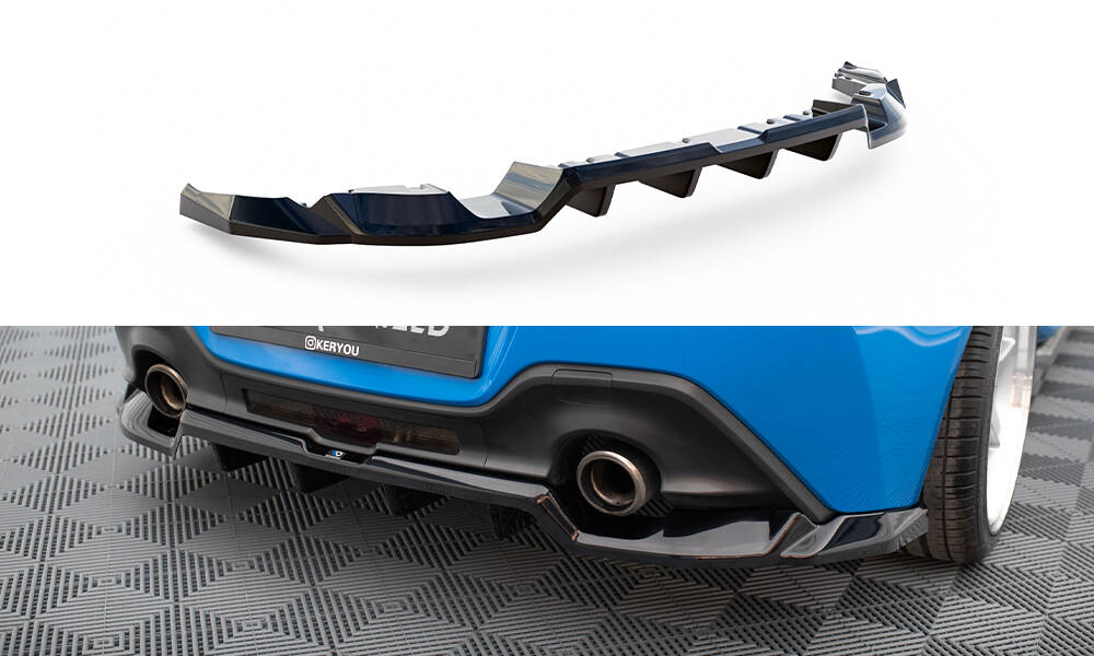 Central Rear Splitter (Vertical Bars) V.1 Toyota GR86 Mk1