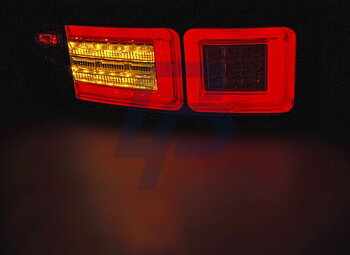 LAND ROVER RANGE ROVER EVOQUE 11- BLACK LED TAILLIGHTS