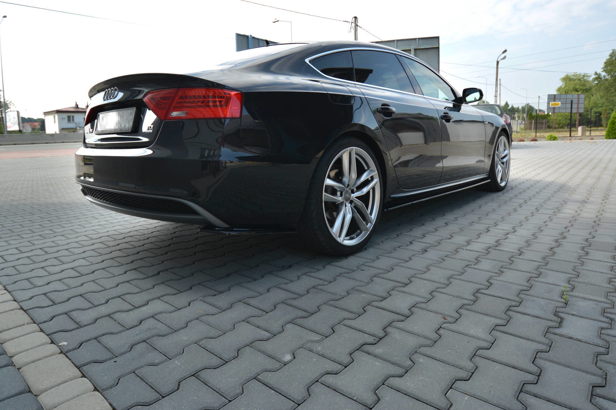 Side Skirts Diffusers Audi Audi S5 / A5 / A5 S-Line 8T / 8T FL Sportback - 4