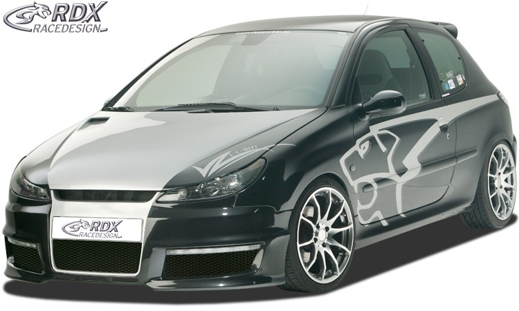 FRONT BUMPER PEUGEOT 206/206CC "GTI-FIVE" - 4
