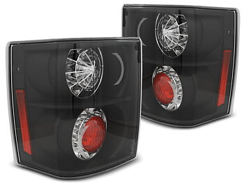 LAND ROVER RANGE ROVER III 02-12 SVARTA LED BAKLAMPOR