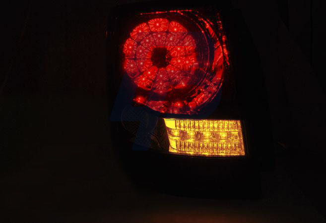 LAND ROVER RANGE ROVER SPORT 05-09 BLACK LED TAILLIGHTS - 2
