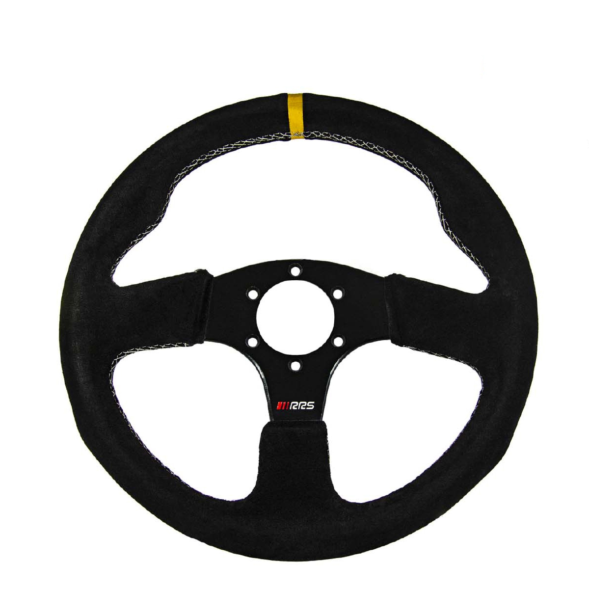 RRS APEX RATT  FLAT 330MM SVART MOCKA