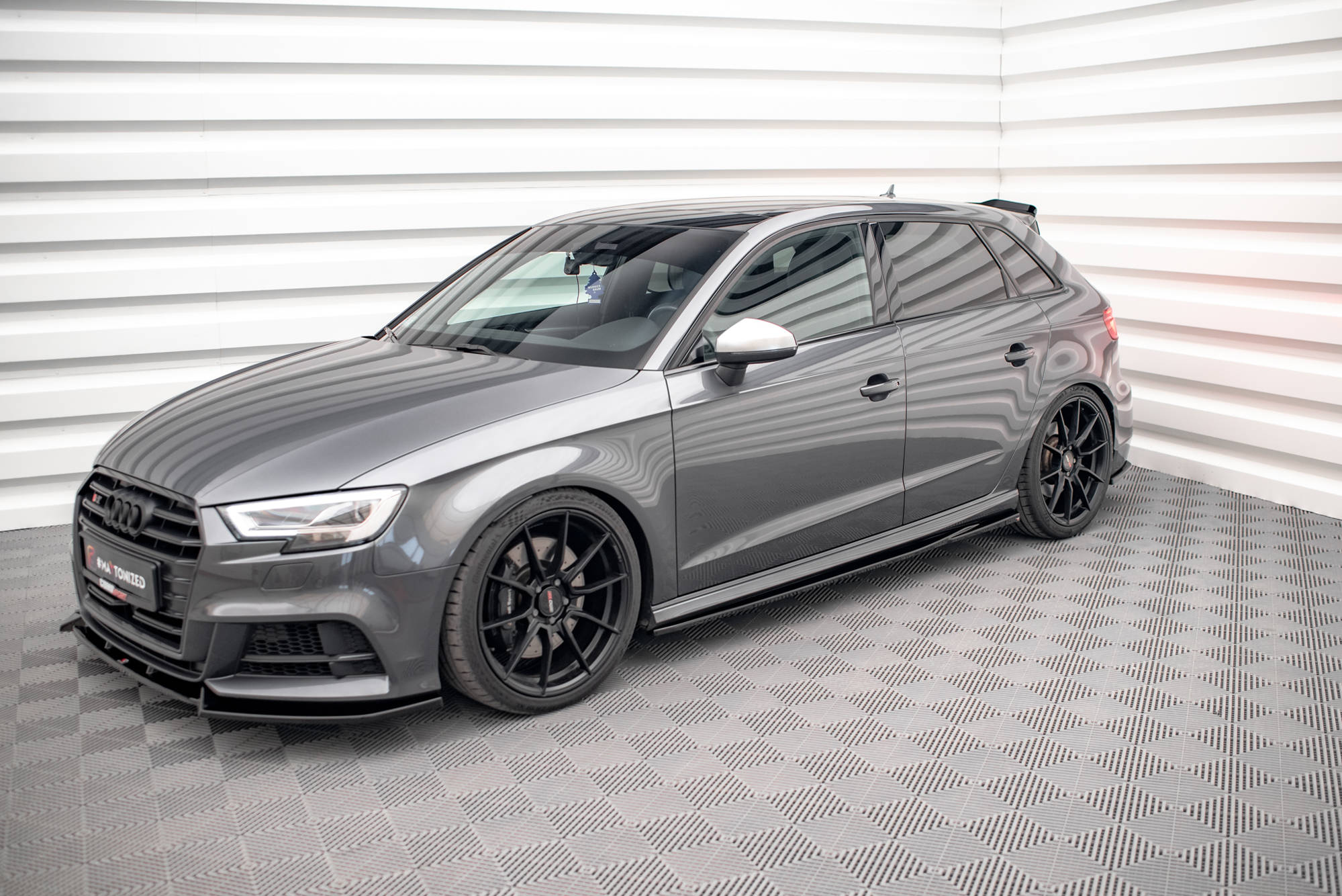 Side Skirts Diffusers Audi S3 / A3 S-Line Sportback 8V Facelift - 2