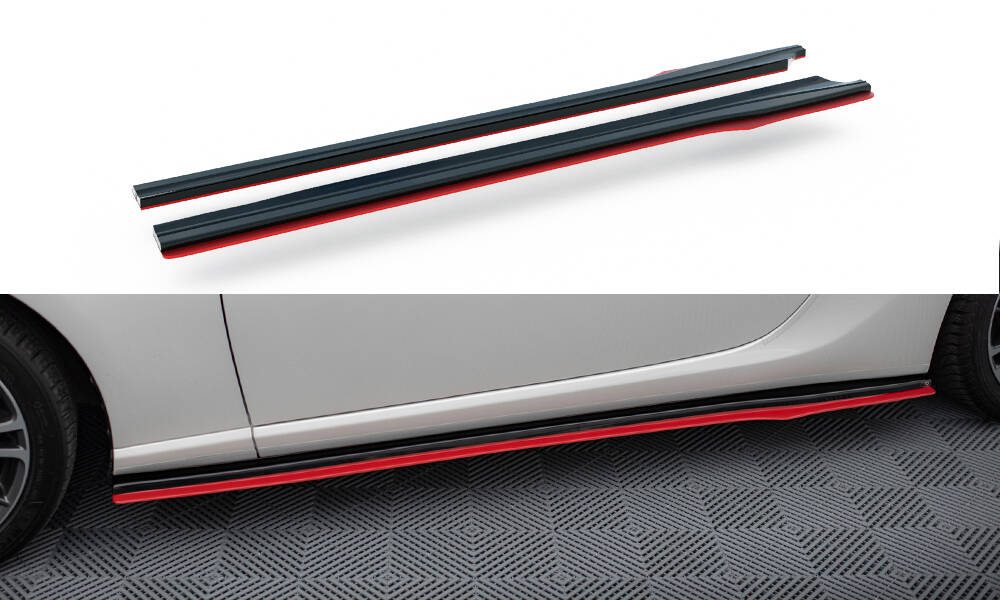 Side Skirts Diffusers V.2 Subaru BRZ / Toyota GT86 Facelift