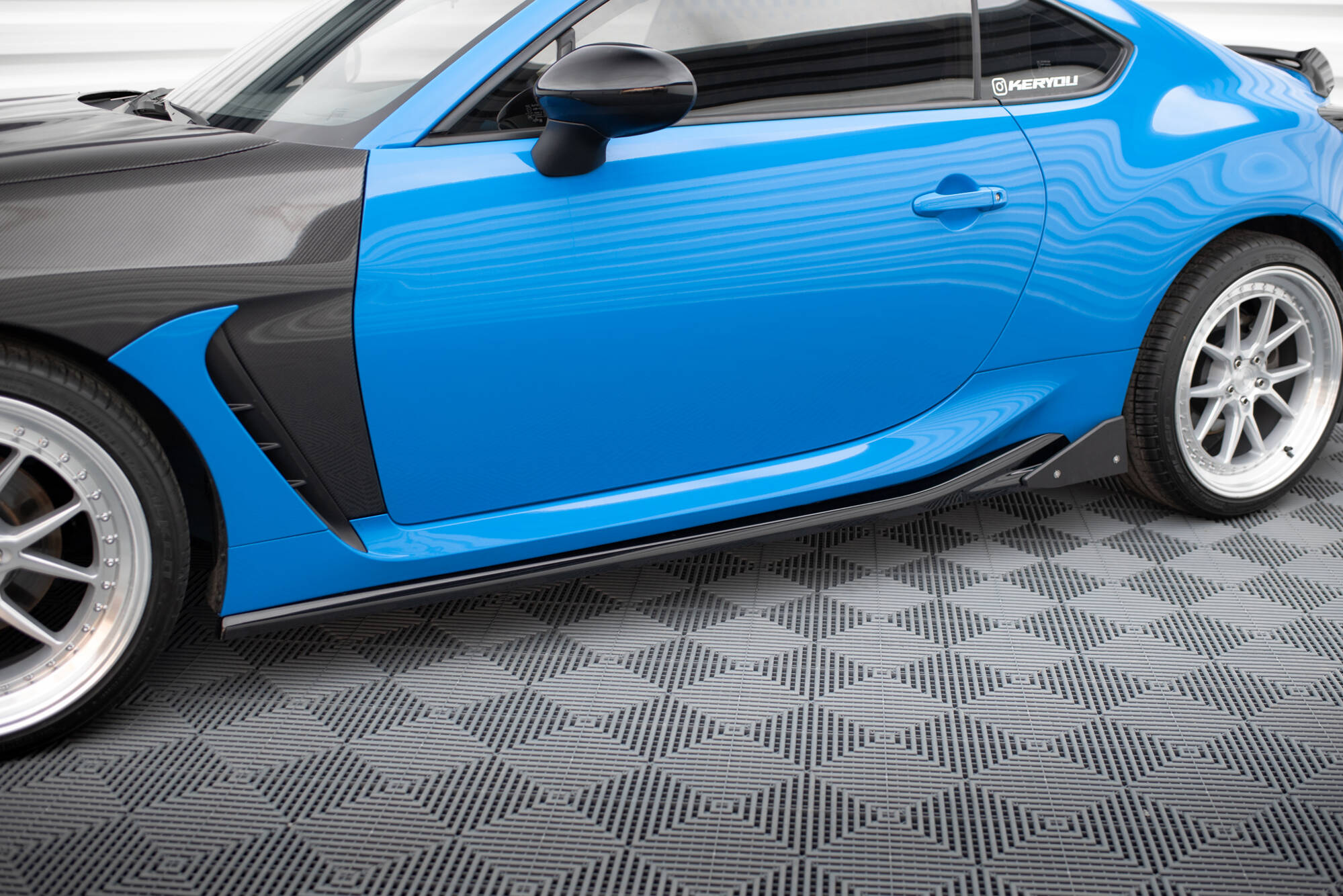 Side Skirts Diffusers V.1 + Flaps Toyota GR86 Mk1 - 2