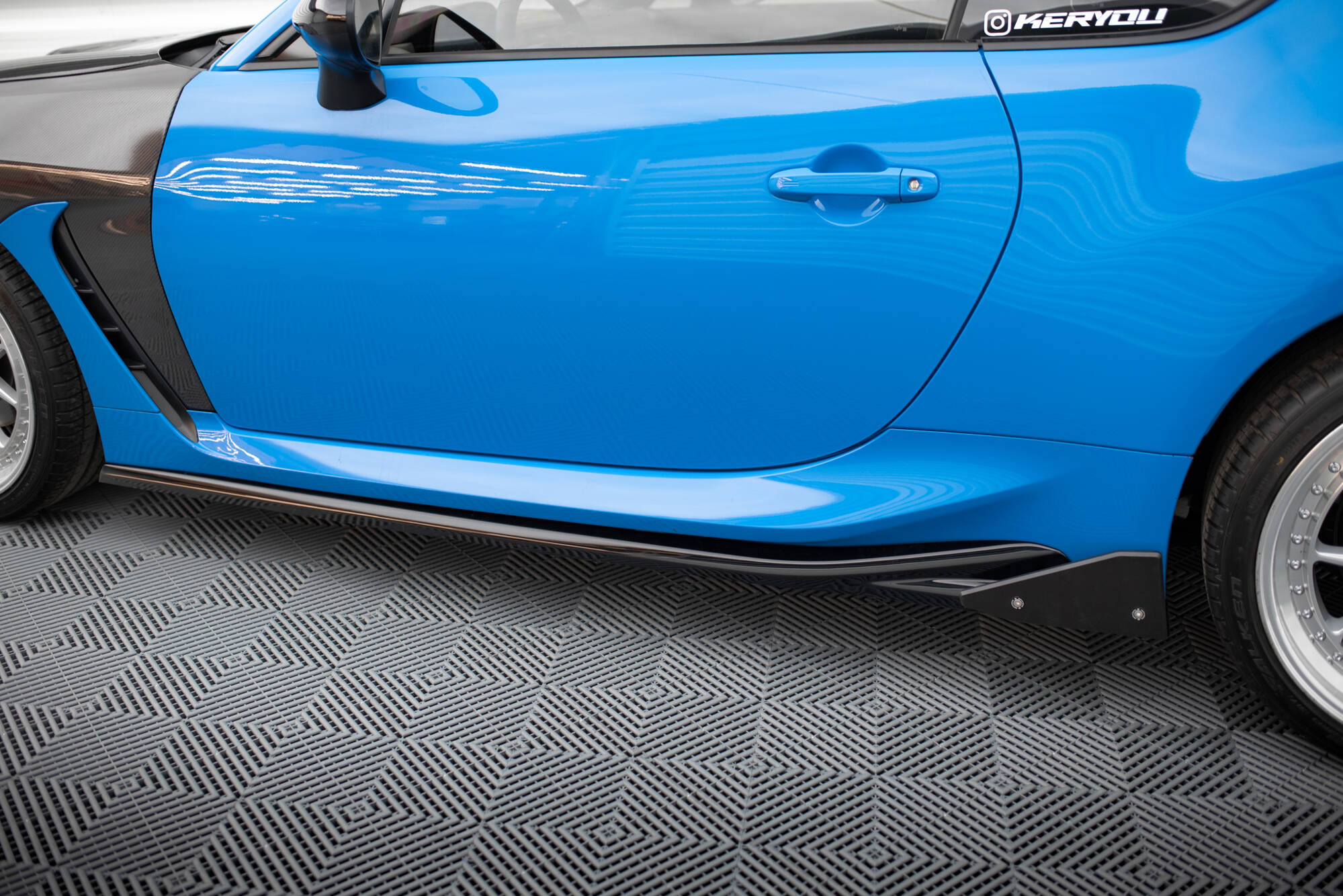 Side Skirts Diffusers V.1 + Flaps Toyota GR86 Mk1 - 3