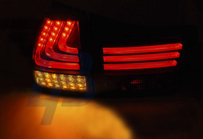 LEXUS RX 330 / 350 03-08 LED TAILLIGHTS BAR BLACK - 3