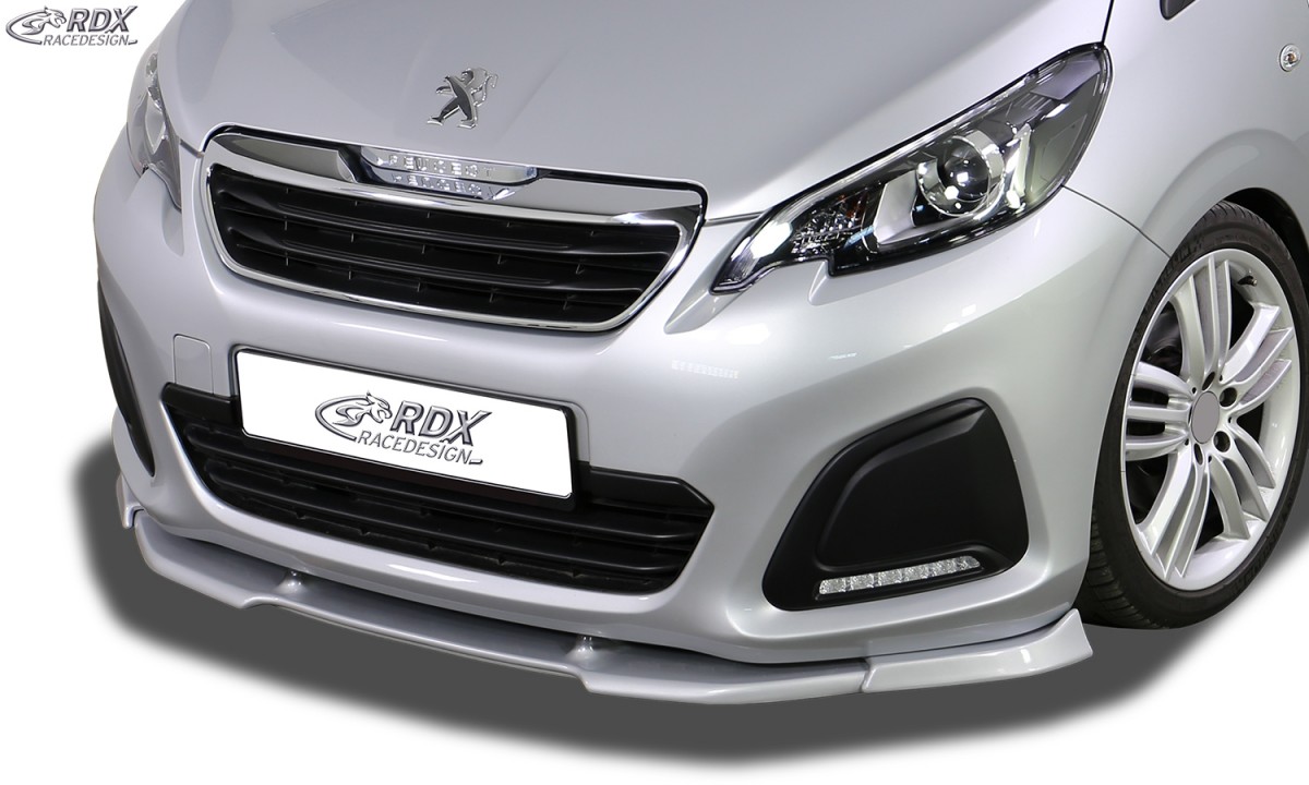 FRONT SPOILER VARIO-X PEUGEOT 108 FRONT LIP SPLITTER