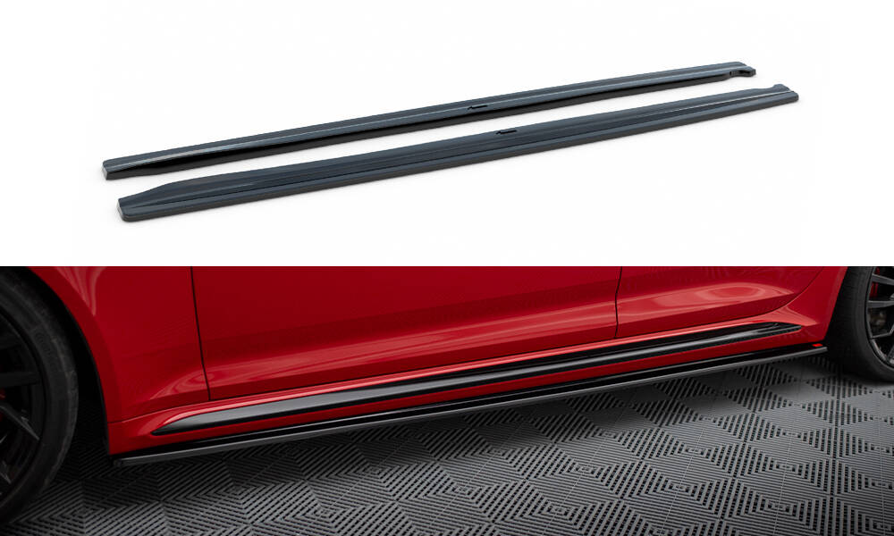Side Skirts Diffusers Audi RS4 B9