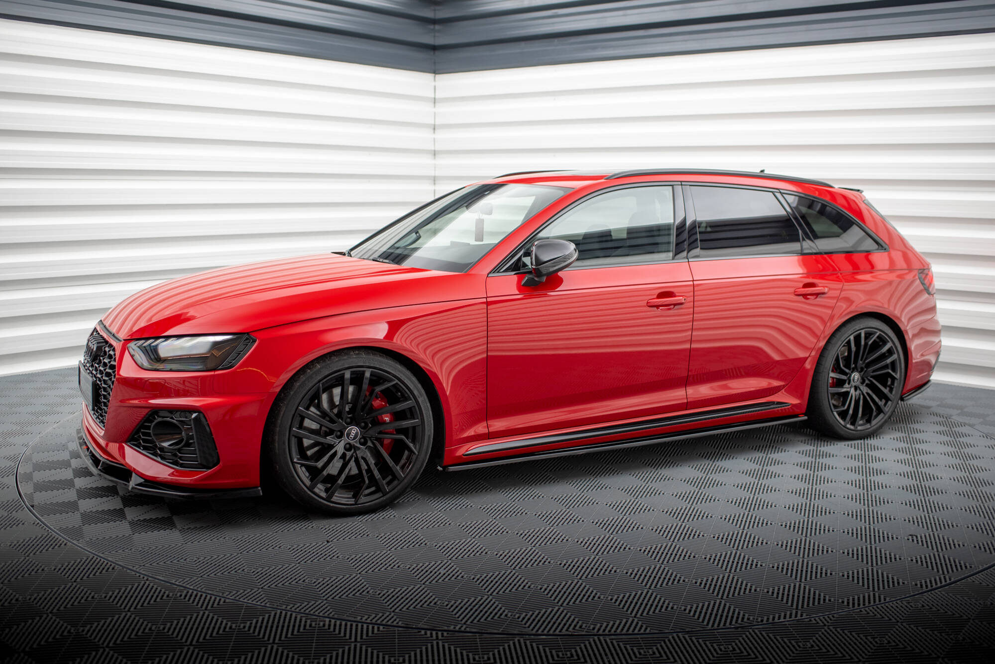 Side Skirts Diffusers Audi RS4 B9 - 3