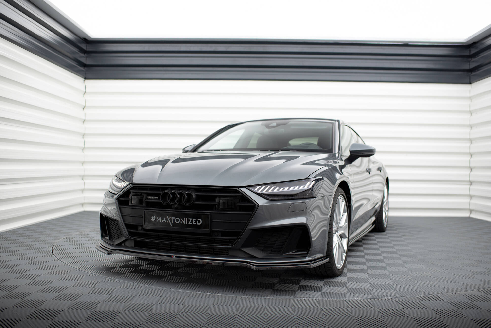 Front Splitter V.1 Audi A7 S-Line C8 / S7 C8 / C8 Facelift / S7 Facelift - 3