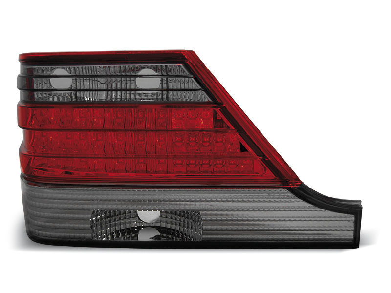 MERCEDES W140 95-10.98 RED SMOKE LED TAILLIGHTS