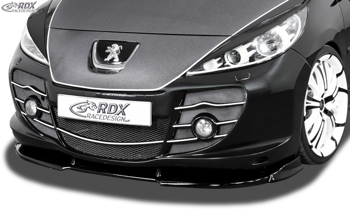 FRONT SPOILER VARIO-X PEUGEOT 207 WITH ABBES-FRONT FRONT LIP SPLITTER