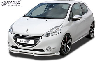 FRONT SPOILER VARIO-X PEUGEOT 208 FRONT LIP SPLITTER