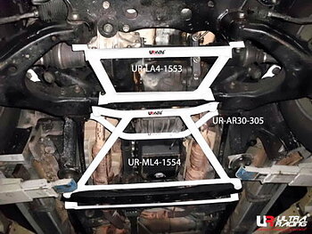 TOYOTA LAND CRUISER 100 98-07 ULTRA-R 4-POINT FRONT H-BRACE