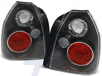 TAILLIGHTS HONDA CIVIC 09.95-02.01 3D BLACK