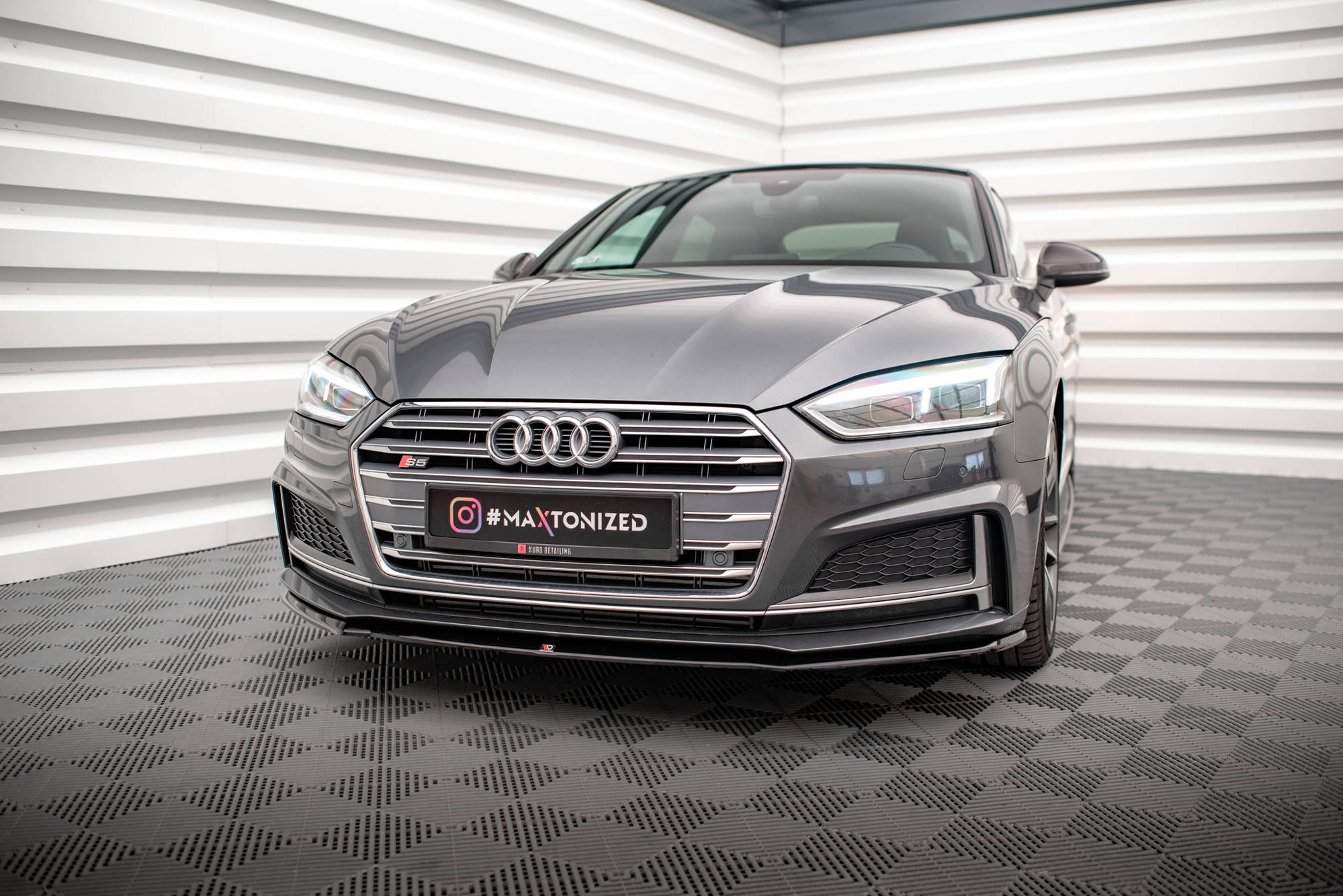 Front Splitter V.2 Audi S5 / A5 S-line F5 Coupe / Sportback (2016-)