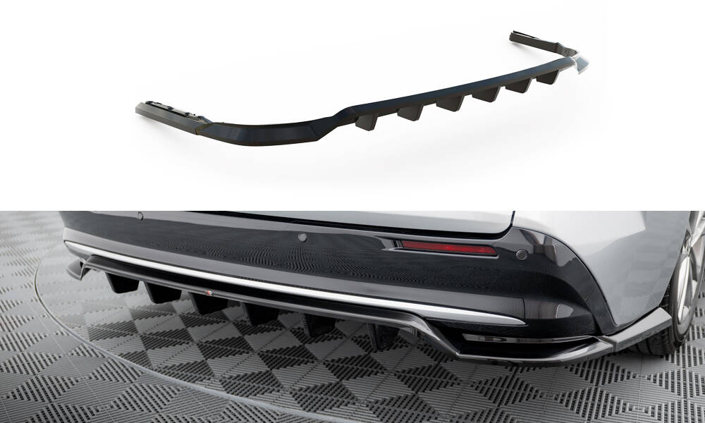 Rear Splitter (Vertical Bars) Toyota Sienna Mk4