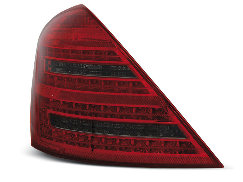 MERCEDES W221 S-CLASS 05-09 RED SMOKE LED TAILLIGHTS