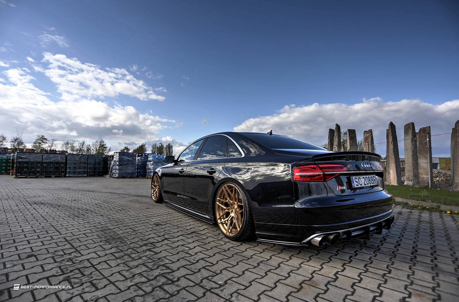 Spoiler CAP Audi S8 D4 FL - 2