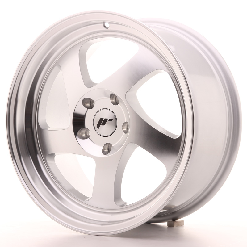 JAPAN RACING JR15 17X8 ET35 BLANK SILVER MACHINED