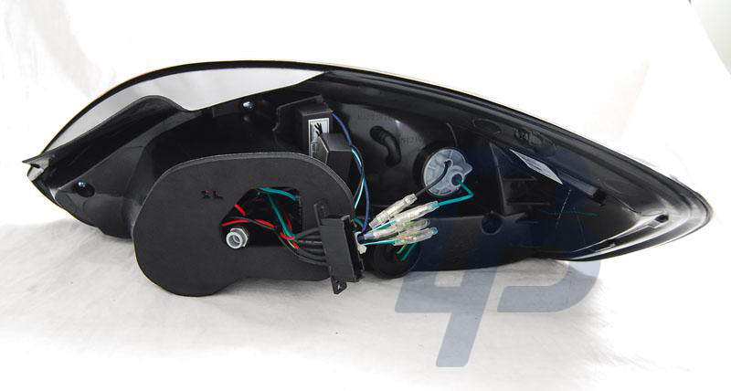 VW SCIROCCO III 08-04.14 RED WHITE LED TAILLIGHTS - 2