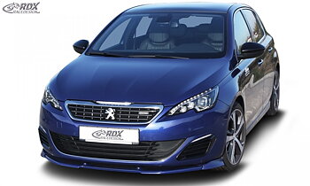 FRONT SPOILER VARIO-X PEUGEOT 308 (TYPE L) GT / GTI FRONTLIPPE FRONT ANSATZ VORNE SPOILERLIPPE FRONT LIP SPLITTER