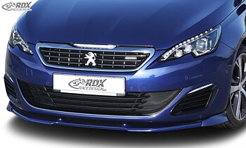 FRONT SPOILER VARIO-X PEUGEOT 308 (TYPE L) GT / GTI FRONTLIPPE FRONT ANSATZ VORNE SPOILERLIPPE FRONT LIP SPLITTER