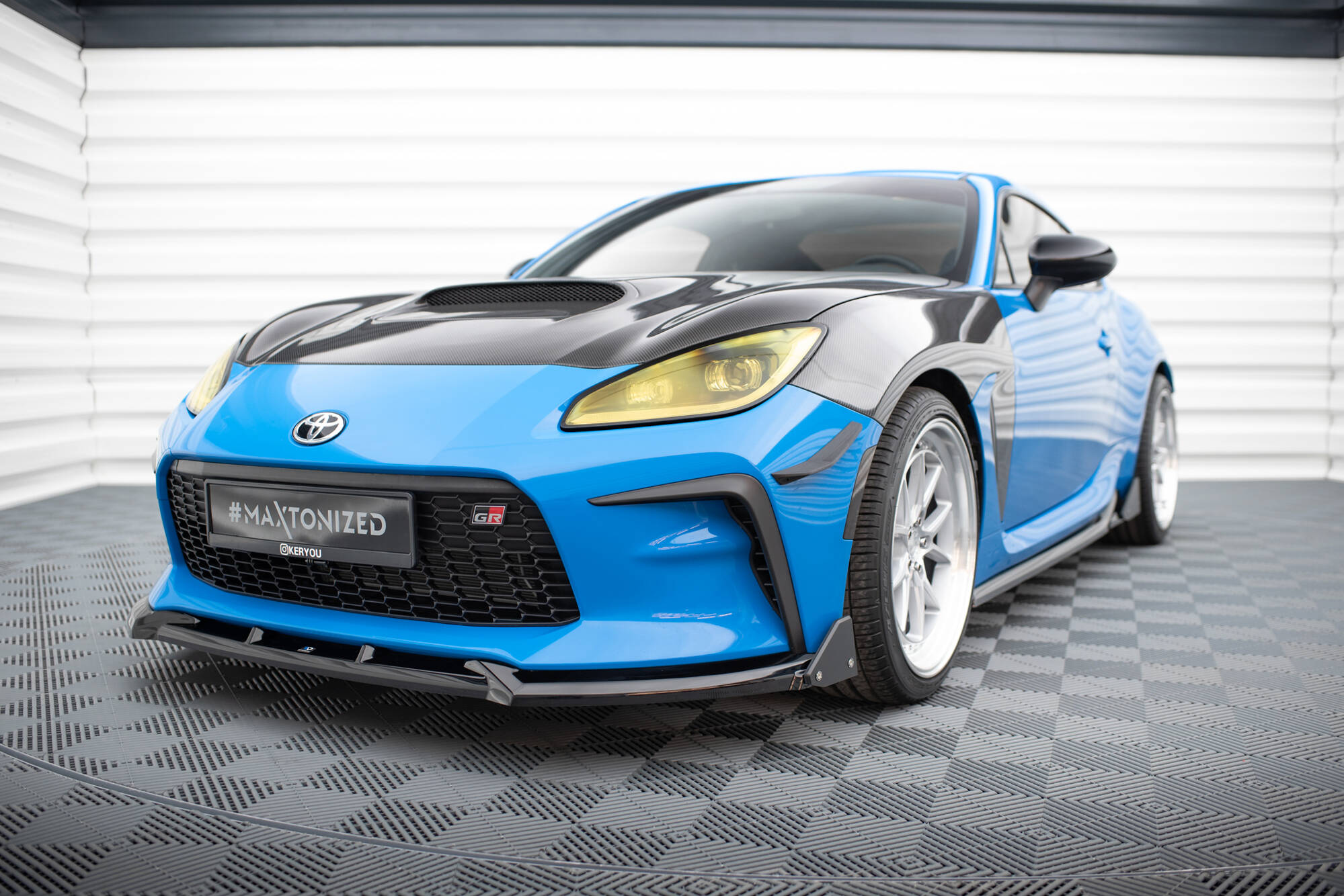 Front Splitter V.1 + Flaps Toyota GR86 Mk1 - 4