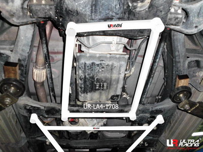 ISUZU D-MAX 3.0D 02+ ULTRARACING 4-POINT FRONT H-BRACE