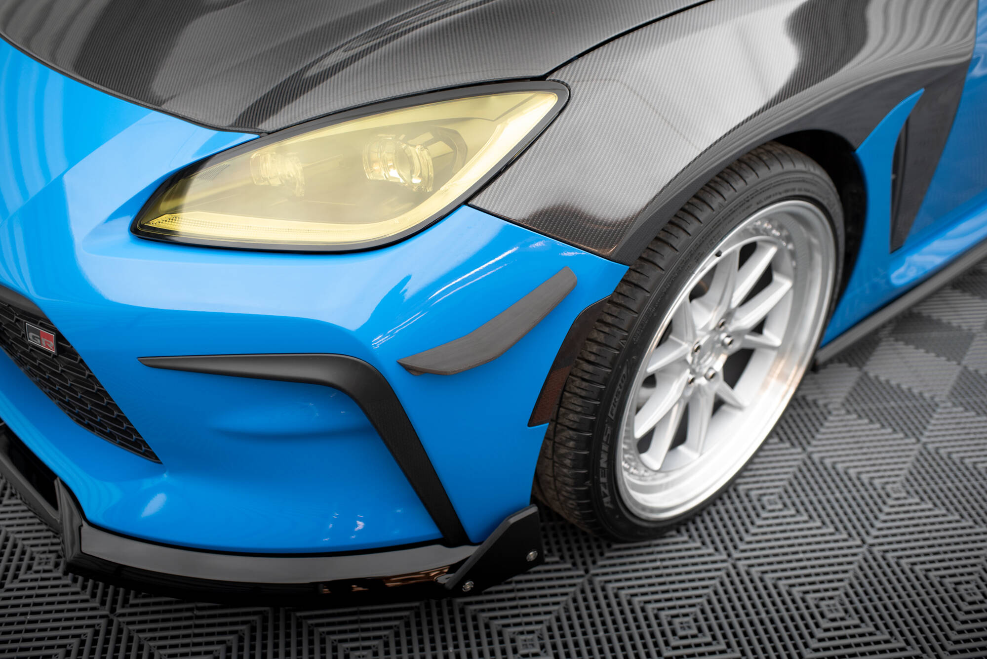 Front Bumper Wings (Canards) Toyota GR86 Mk1 - 2