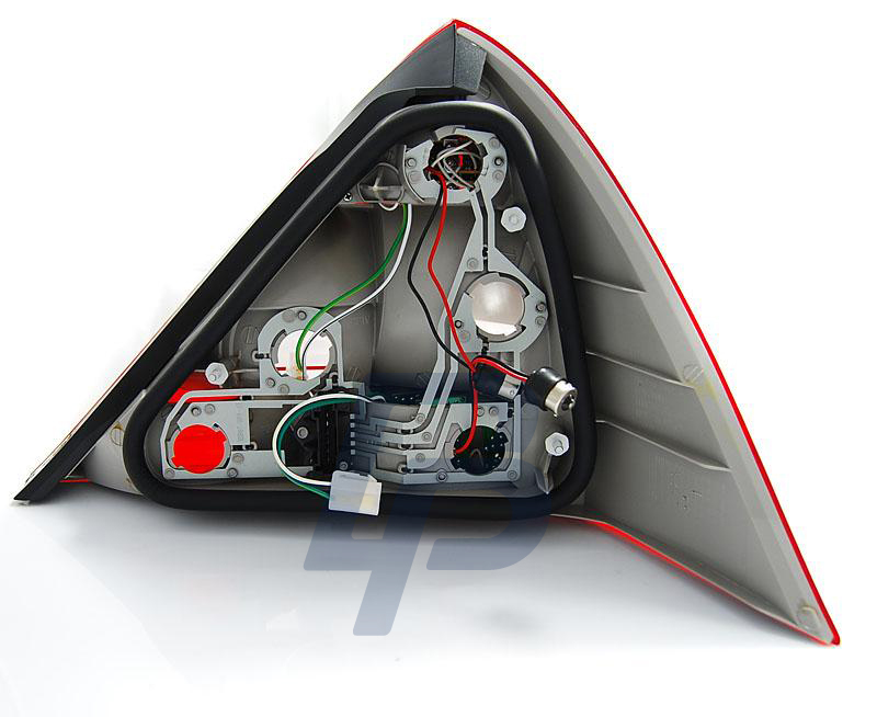 MERCEDES R170 SLK 04.96-04 RED WHITE LED TAILLIGHTS - 2