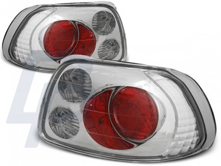 TAILLIGHTS HONDA CRX DEL SOL 03.92-97 CHROME