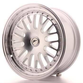 JAPAN RACING JR10 17X8 ET35 BLANK MACHINED SILV
