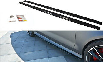 Side Skirts Diffusers V.1 Audi RS7 C7 Facelift