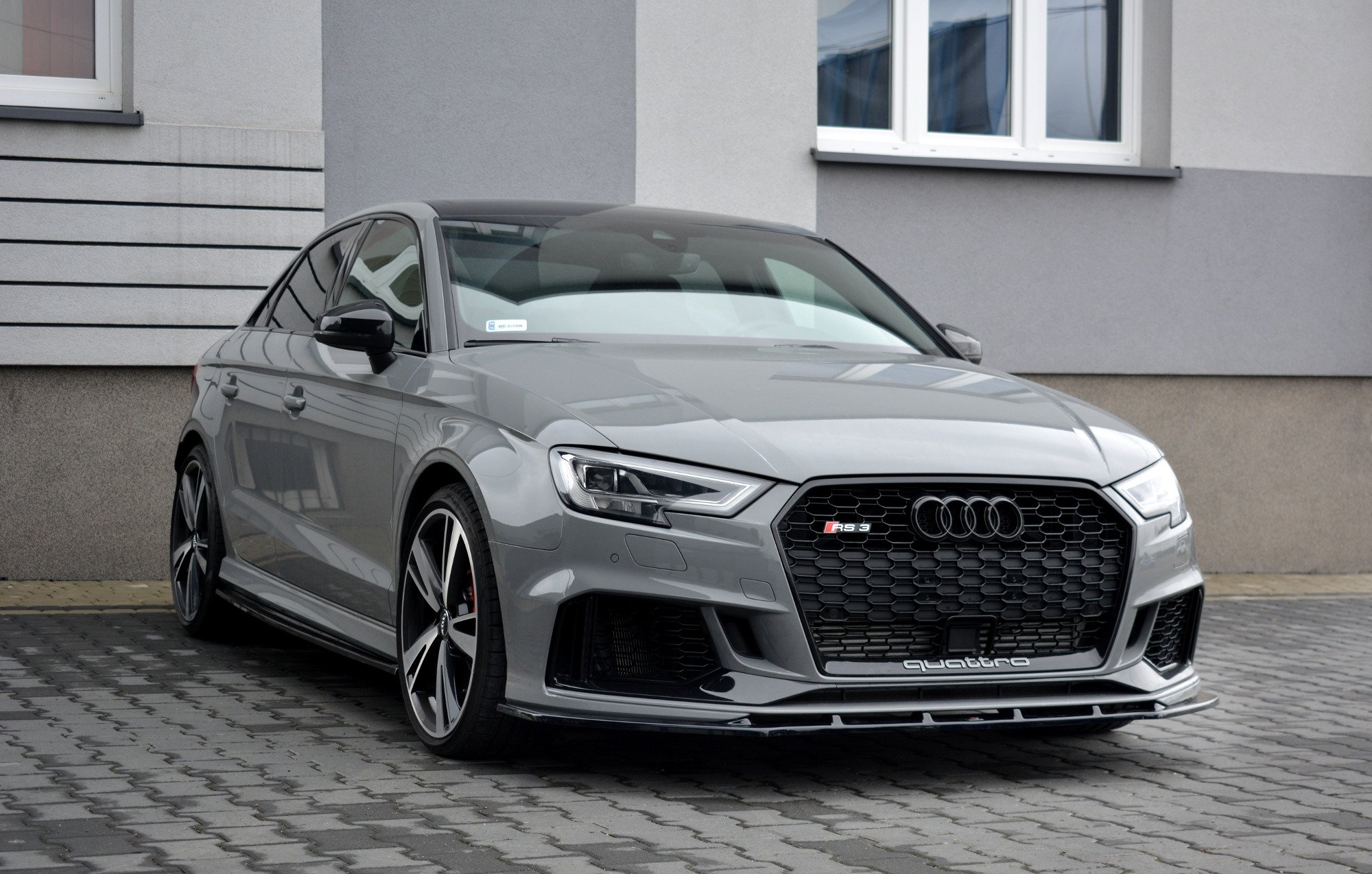Front Splitter V.1 Audi RS3 8V Facelift Sedan - 2