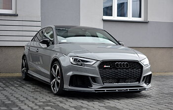 FRONT SPLITTER V.1 SUITABLE FOR AUDI RS3 8V FL SEDAN – MAXTON DESIGN
