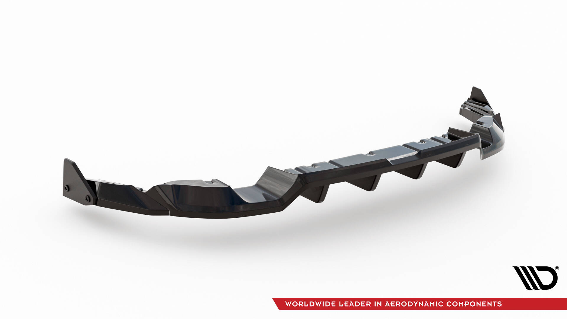 Central Rear Splitter (Vertical Bars) V.1 + Flaps Toyota GR86 Mk1 - 7