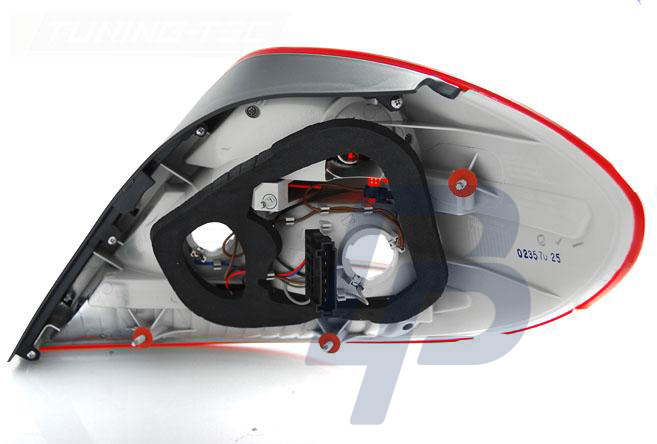 MERCEDES R171 SLK 04-11 RED WHITE LED TAILLIGHTS - 2