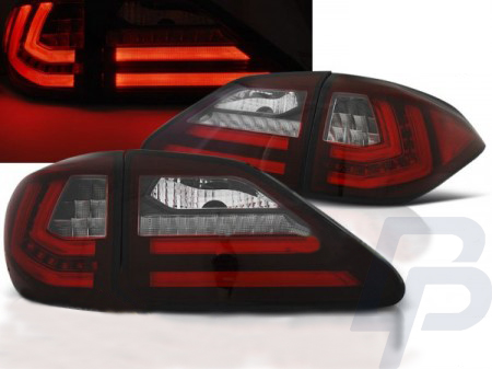 LED TAILLIGHTS LEXUS RX III 350 09-12 RED WHITE LED SQL
